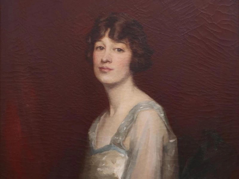 1870-Roland Hinton Perry - Ritratto di una donna